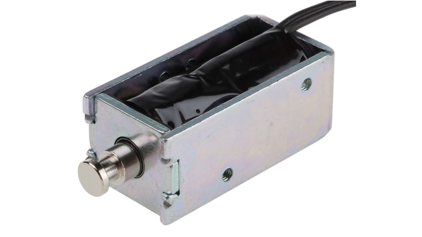 Solentec Limited Linear Solenoid, 6 V dc