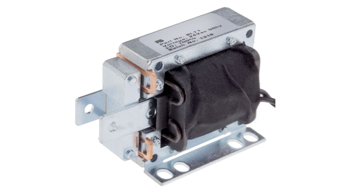 Lineární solenoid, řada: SLT, 24 V AC