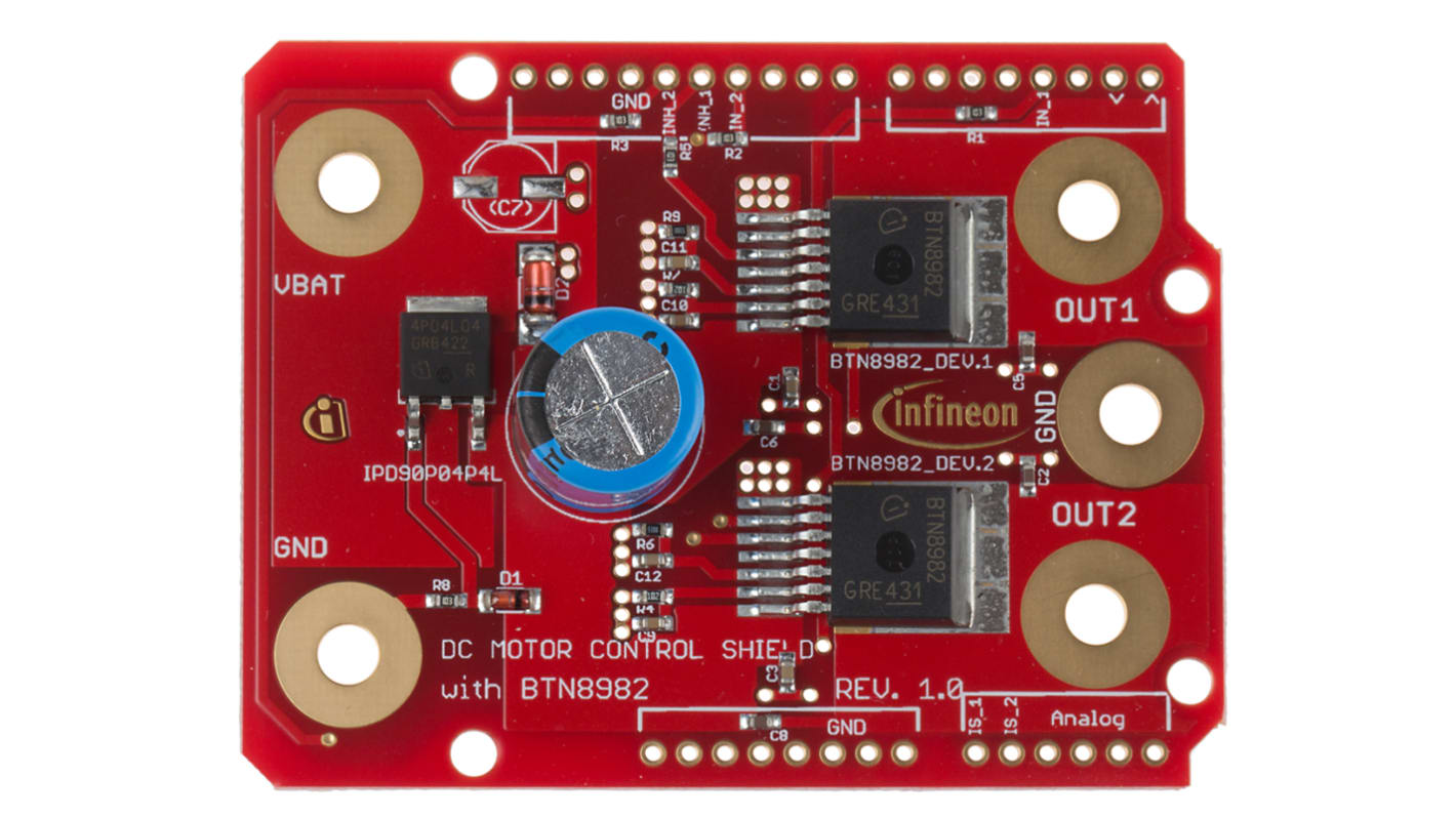 Vývojová sada pro řízení napájení, Řízení motoru, Infineon