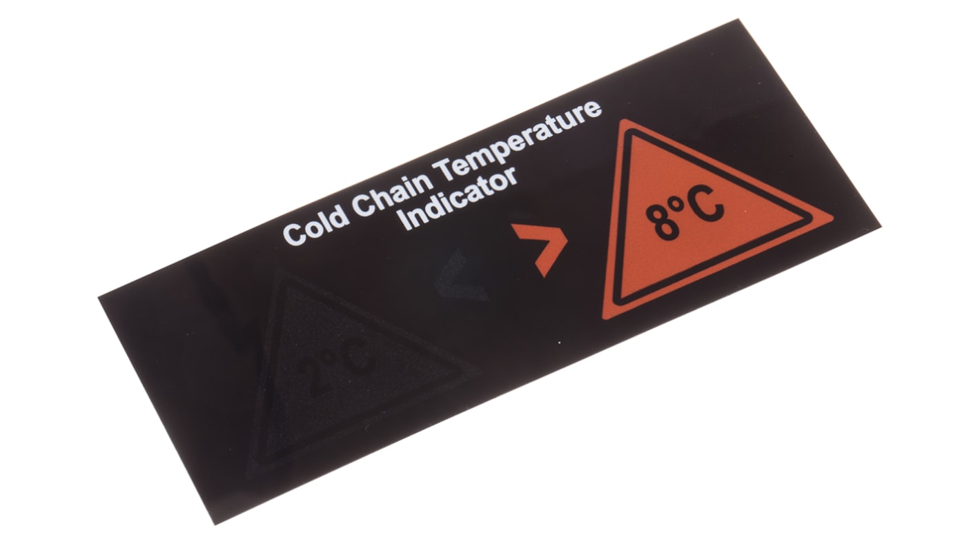 RS PRO Temperature Label Indicator, 2°C to 8°C, 2 Levels