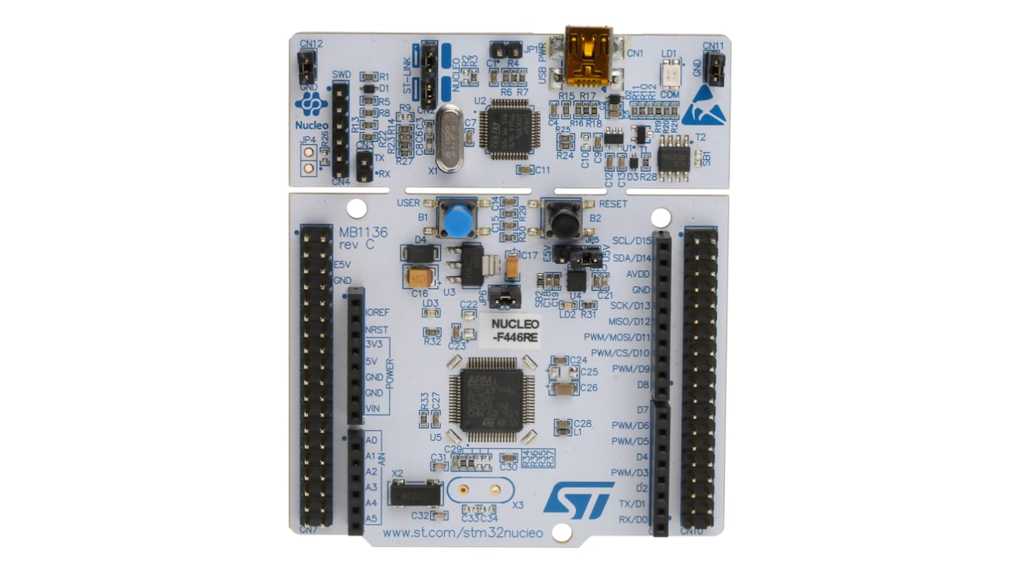 STマイクロ STM32 Nucleo-64 開発 ボード NUCLEO-F446RE