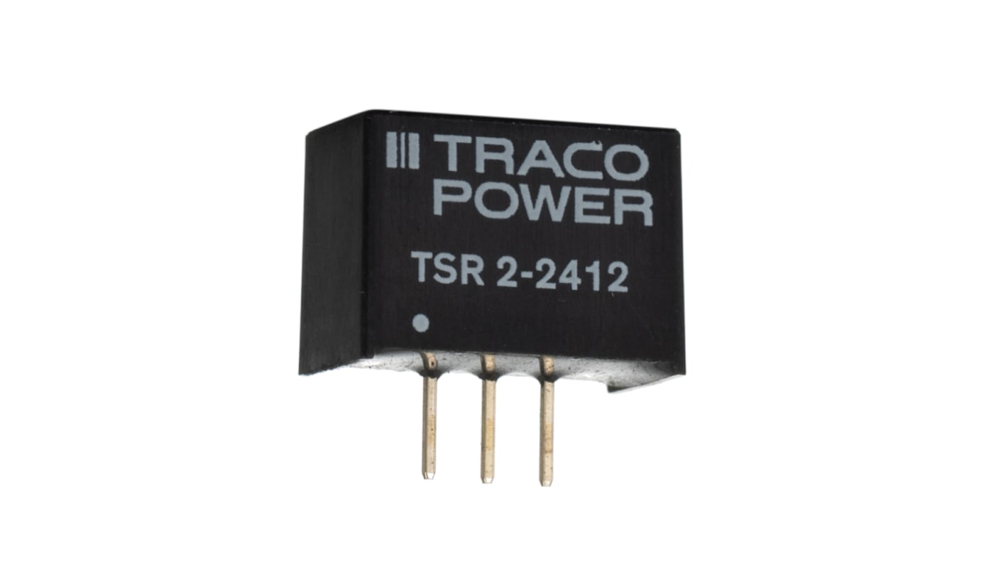 TRACOPOWER TSR 2 Schaltregler, Eingang 4.6 → 36V dc / Ausgang 1.2V dc, 1 Ausg., 2A, Durchsteckmontage