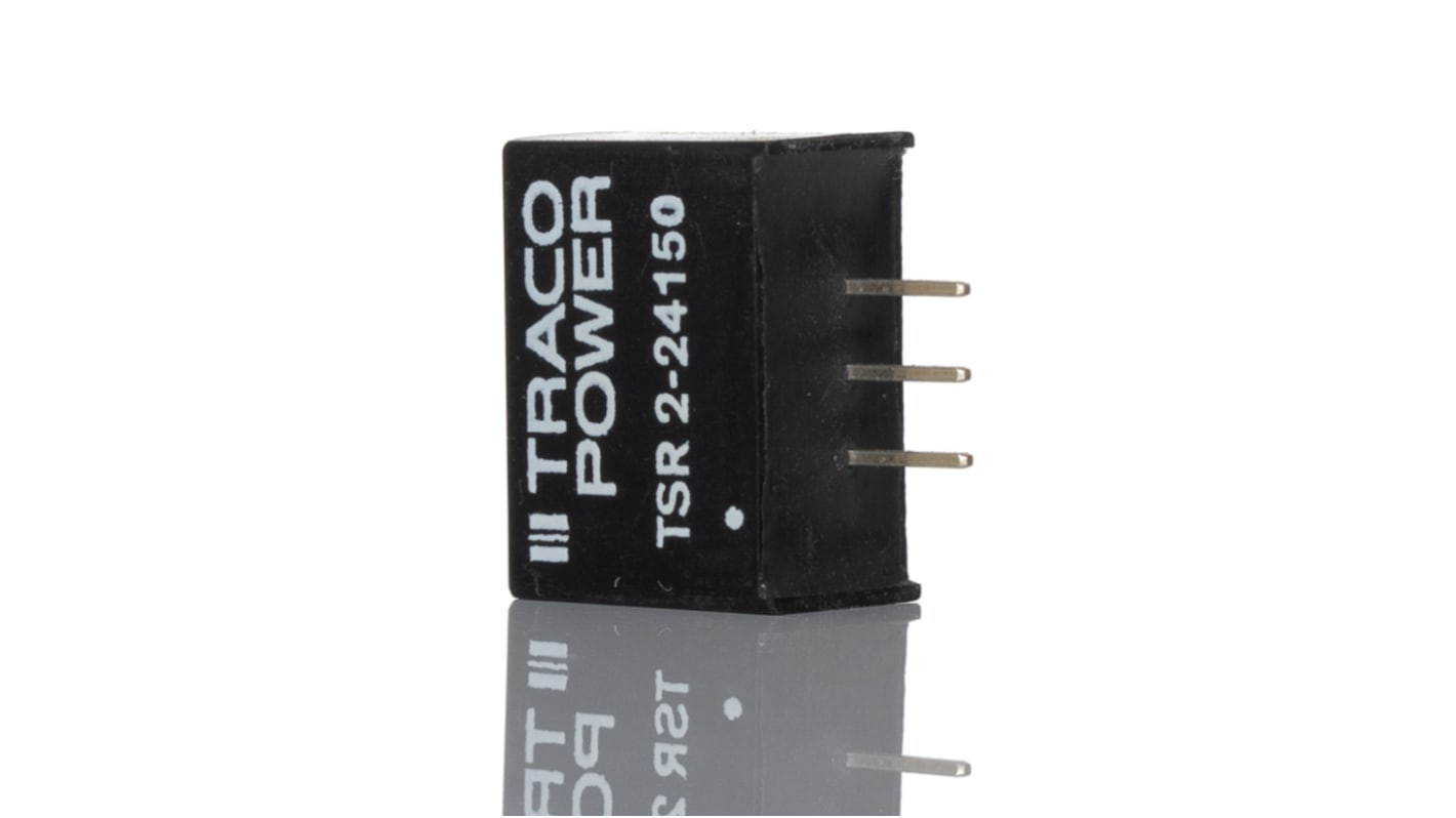 Regolatore switching TRACOPOWER, ingresso 18 → 36V cc, uscita 15V cc, 2A