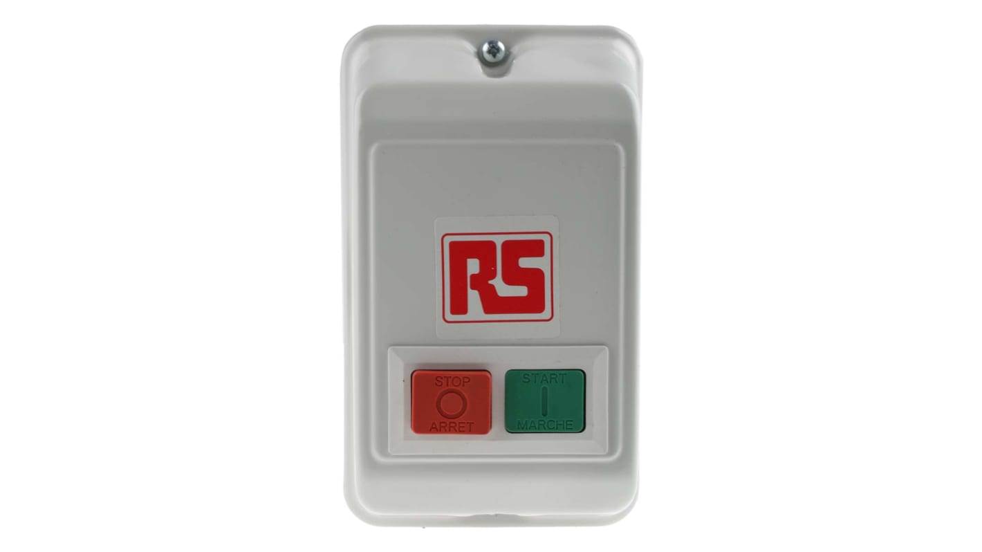 RS PRO Direktstarter 1-phasig 2,2 kW, 240 V ac, Manuell