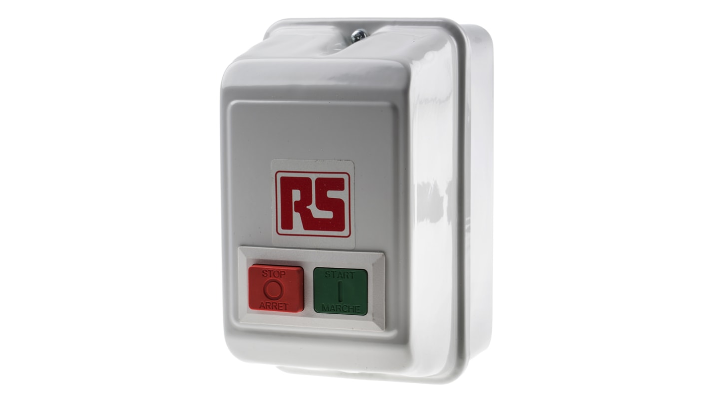 RS PRO Direktstarter 1-phasig 1,5 kW, 240 V ac / 10→ 13 A, Manuell