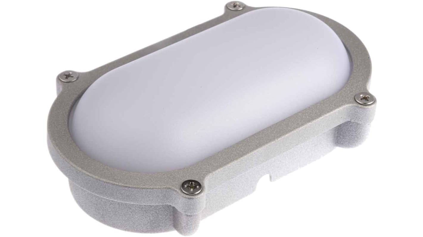 LEDBHO9WN Timeguard Oval LED Bulkhead Light, 7 W, 230 V ac, , Lamp