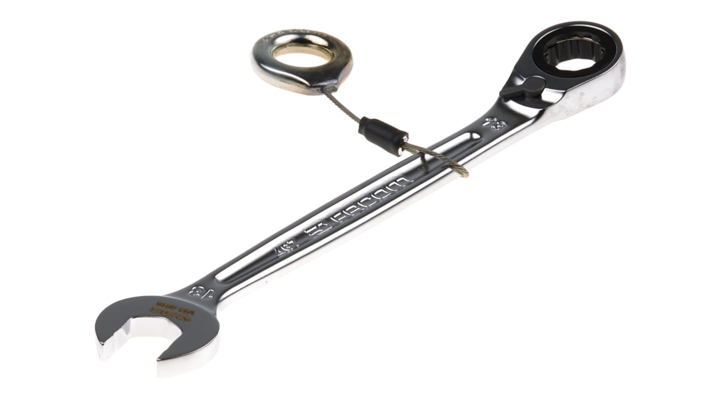 467.13SLS Combination Ratchet Spanner, 13mm, Metric, Height