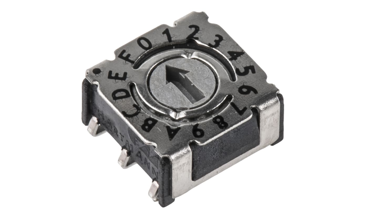 P36SMJ103 Hartmann 16 Way Surface Mount DIP Switch, Screwdriver