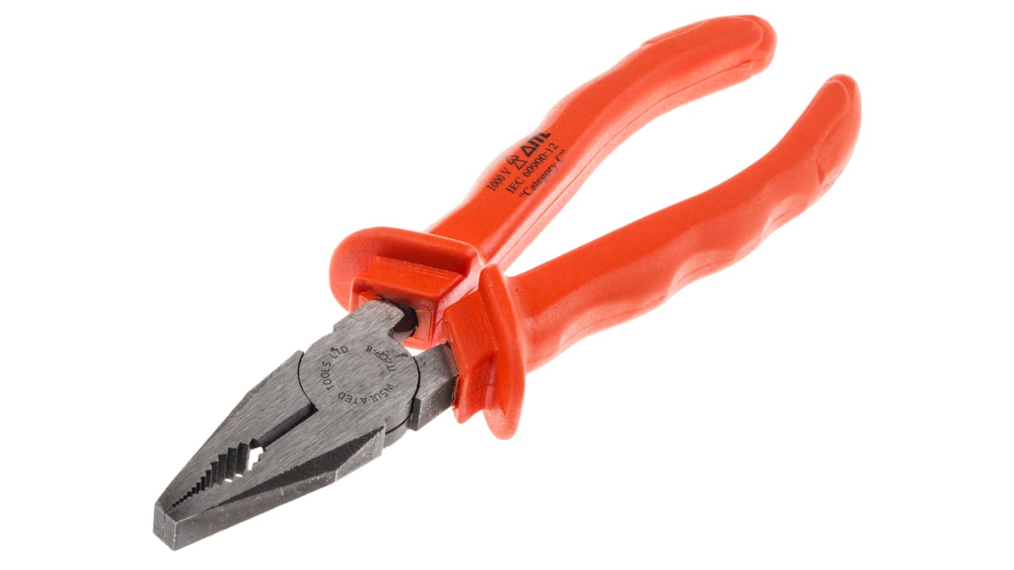 ITL Insulated Tools Ltd kombinált fogók 240 mm, Króm-vanádium acél