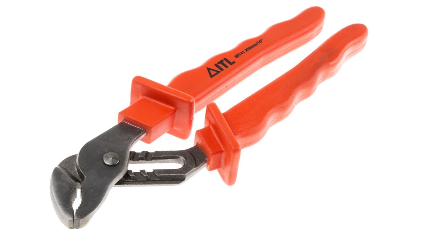 Alicates de bomba de agua ITL Insulated Tools Ltd, long. total 135 mm