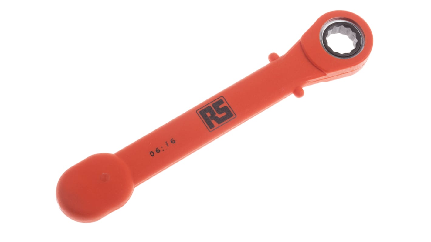 ITL Insulated Tools Ltd 13 mm VDE/1000V Ringnøgle Ringnøgle med skralde, L: 218 mm