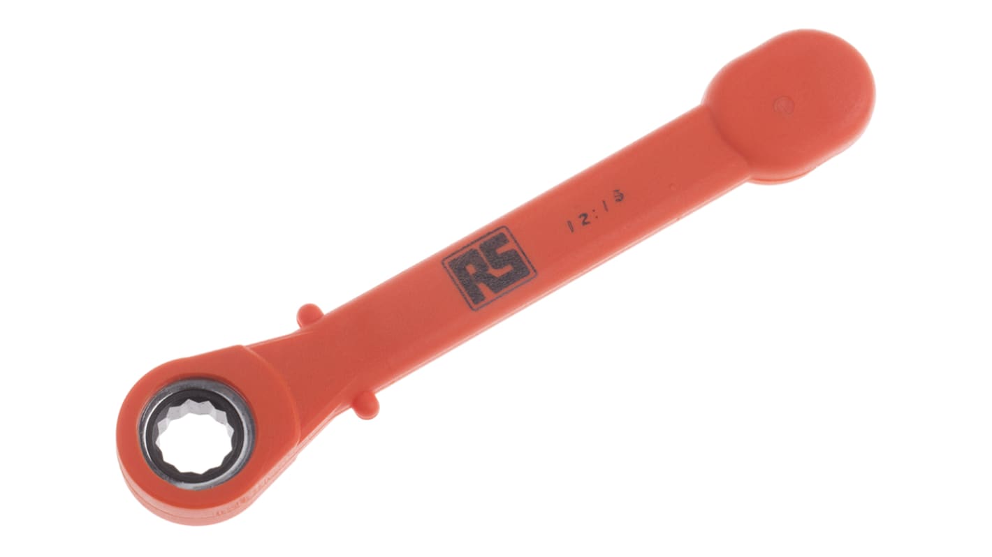 ITL Insulated Tools Ltd Ring Spanner, Imperial, 218 mm Overall, VDE/1000V