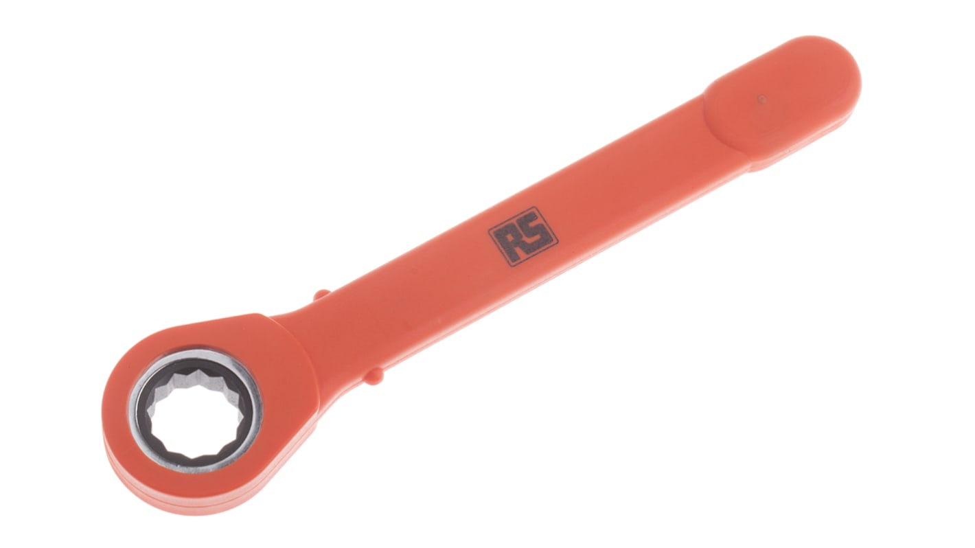 ITL Insulated Tools Ltd Ring Spanner, Imperial, 257 mm Overall, VDE/1000V