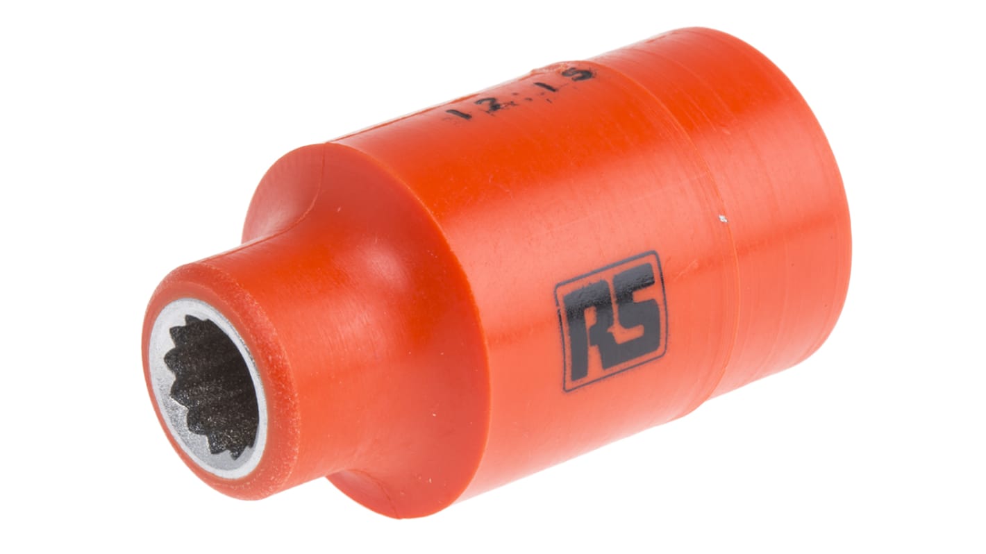 RS PRO 1/2 in Drive 9mm Bi-Hexagon, VDE/1000V, 50 mm Overall Length