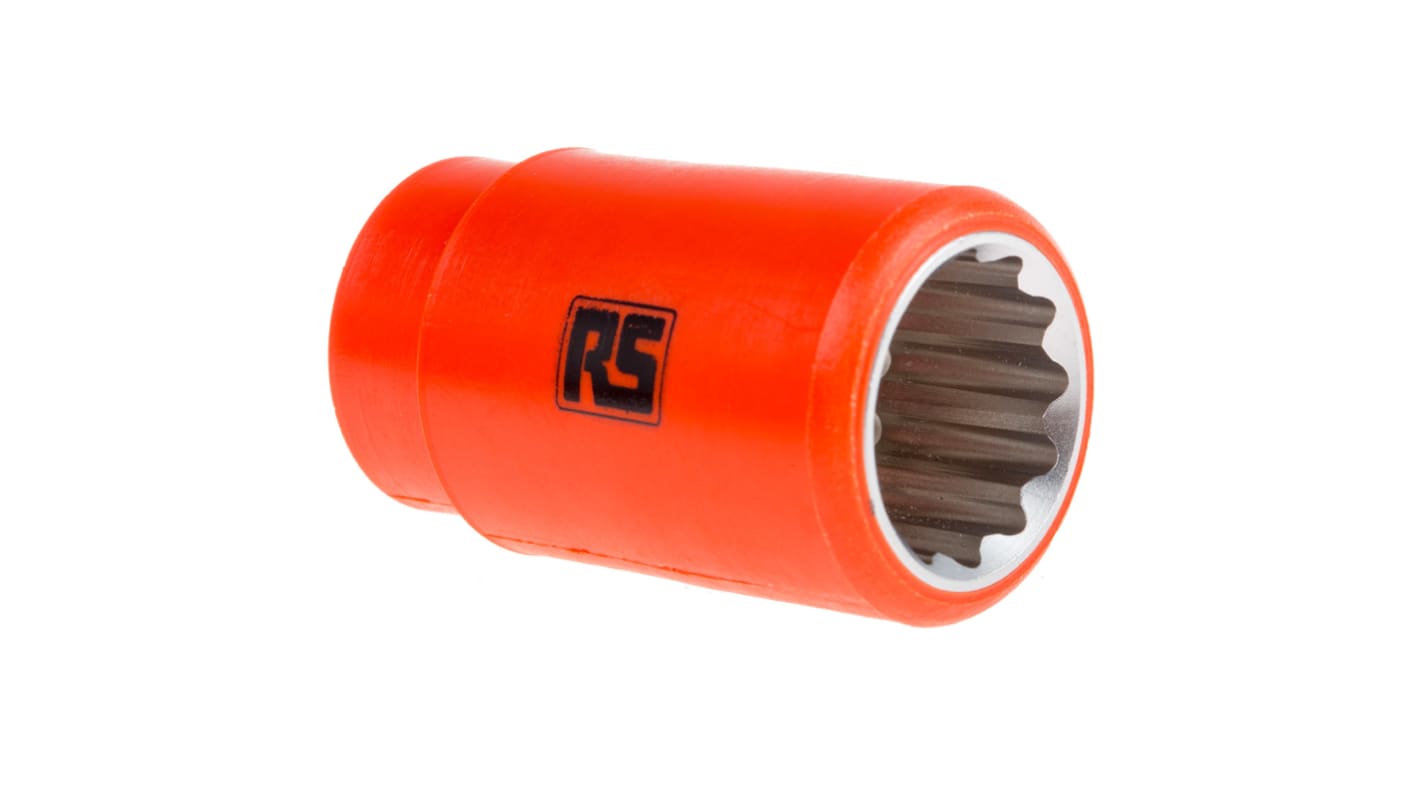 ITL Insulated Tools Ltd 1/2 in Drive 19mm Insulated Standard Socket, 12 point, VDE/1000V, 50 mm Overall Length