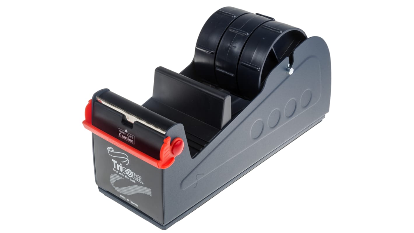 RS PRO Tape Dispenser for 1 x 75 mm, 3 x 25 mm Width Tape