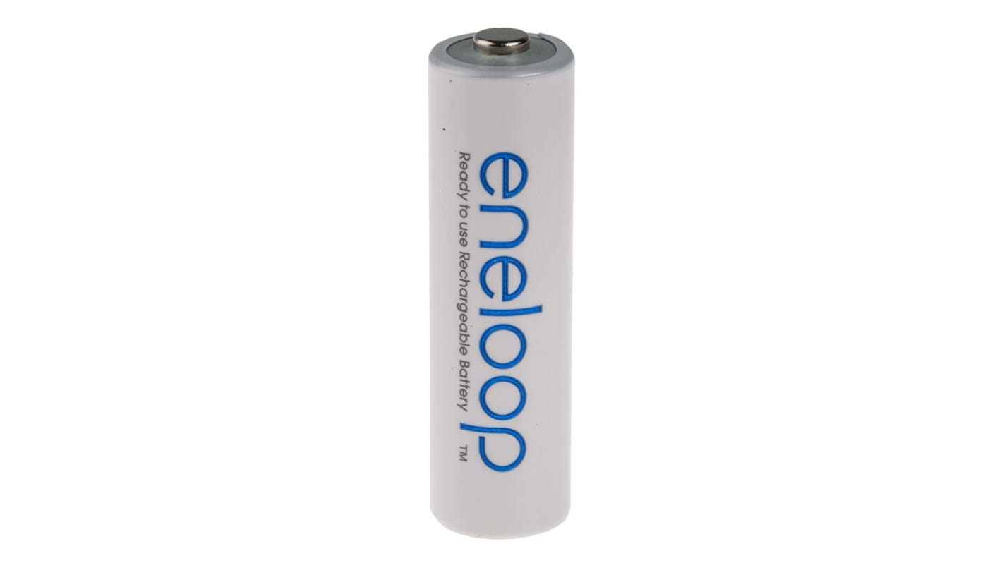 Batterie AA ricaricabili Eneloop, 1.2V, 1.9Ah, NiMH, terminale Standard