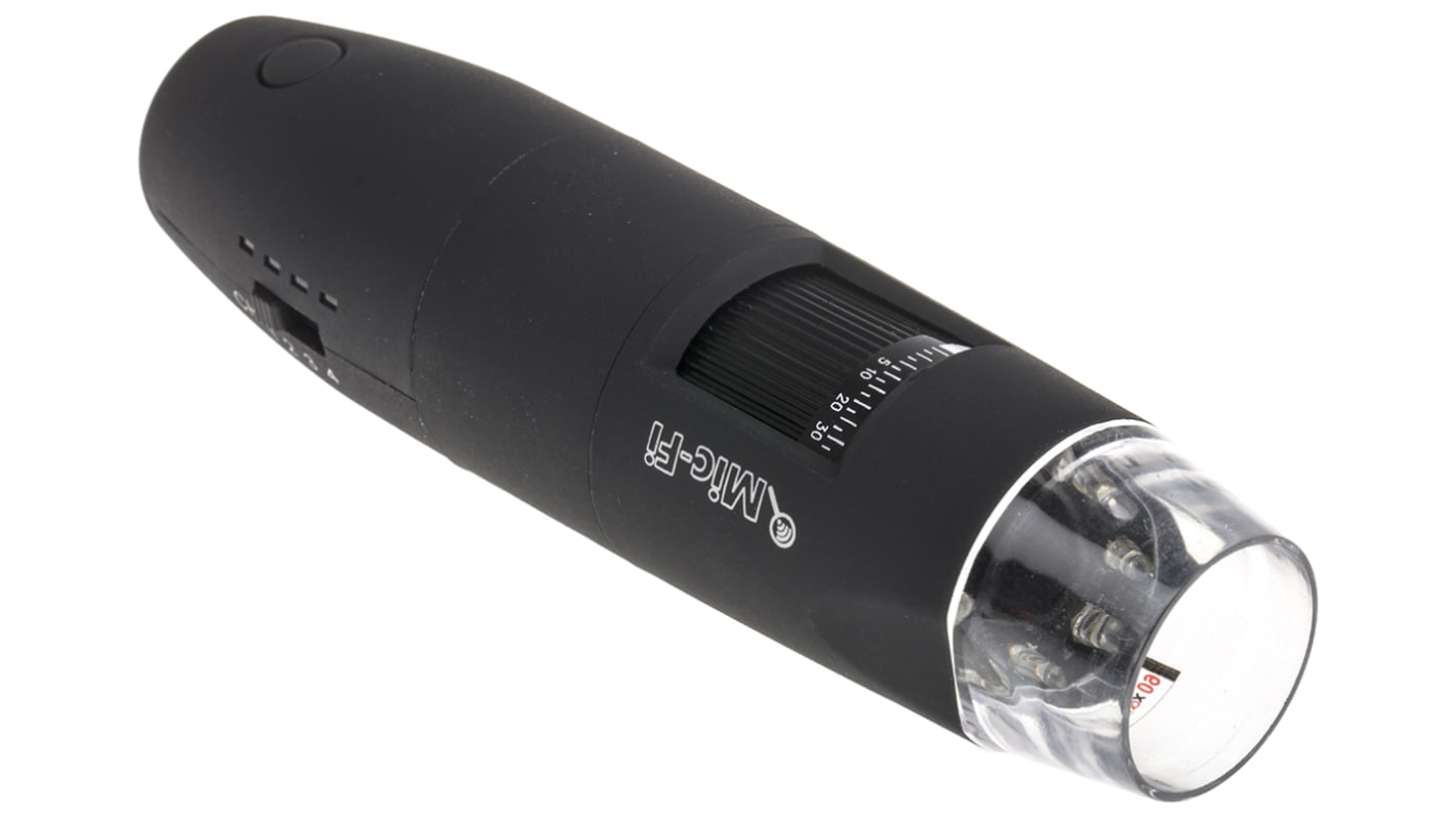 RS PRO USB Microscope, 656 x 492 pixel, 5 → 200X Magnification RS