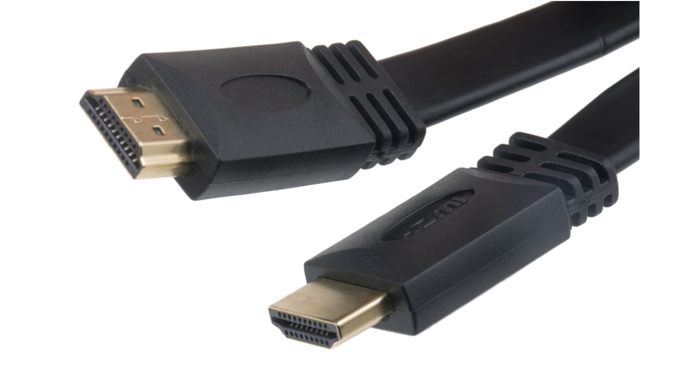 RS PRO HDMI-Kabel, 4m, Schwarz