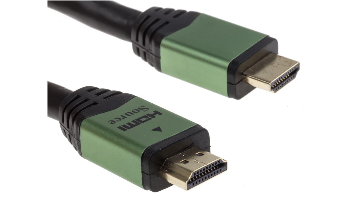 RS PRO HDMI-Kabel, 30m, Grün