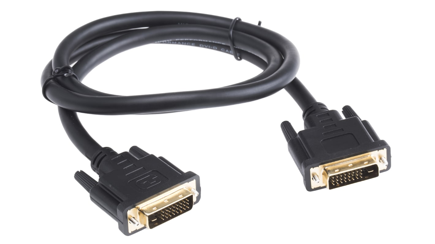 DVI-D Dual link cable, plastic