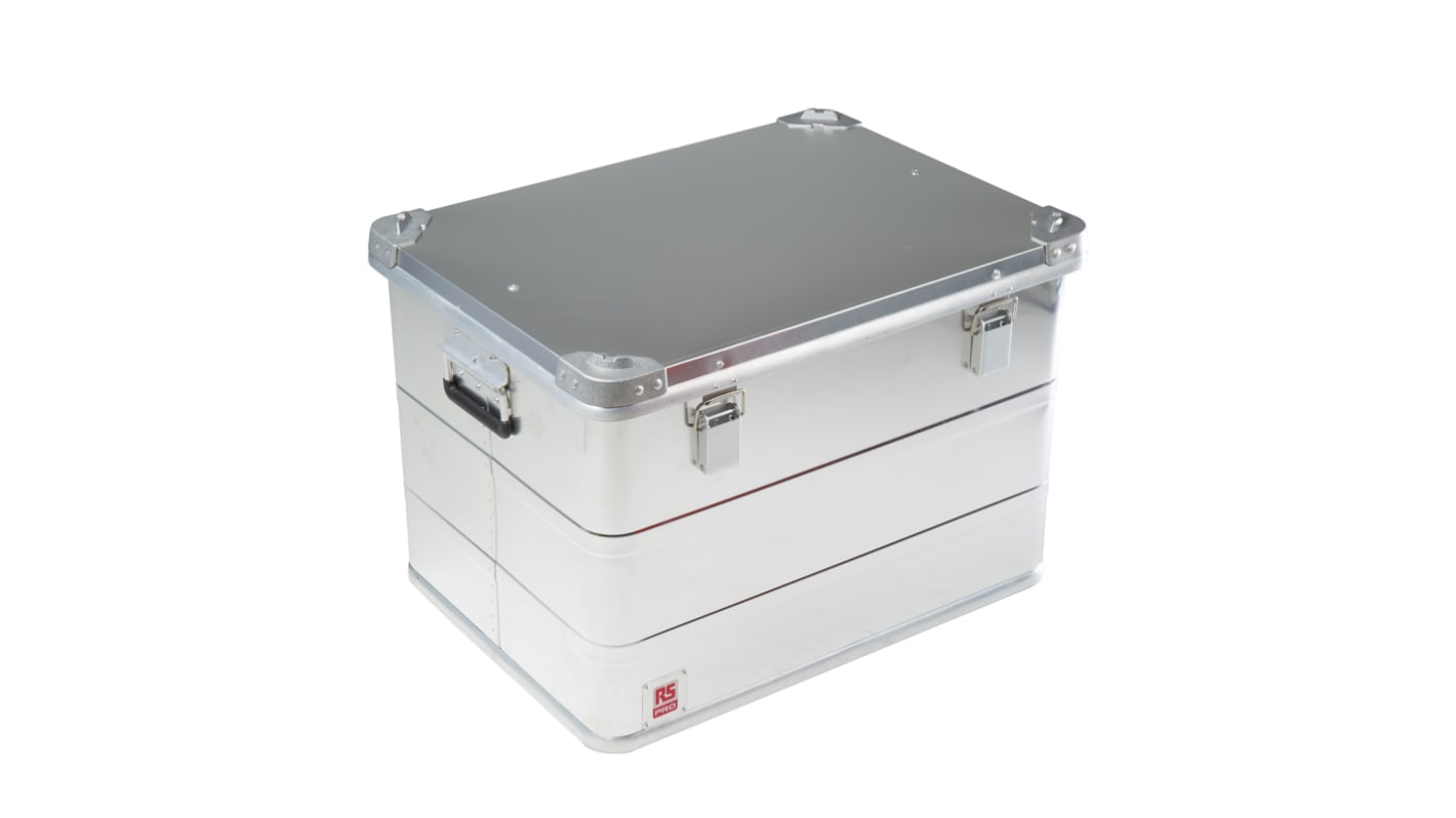 RS PRO Waterproof Metal Equipment case, 630 x 465 x440mm