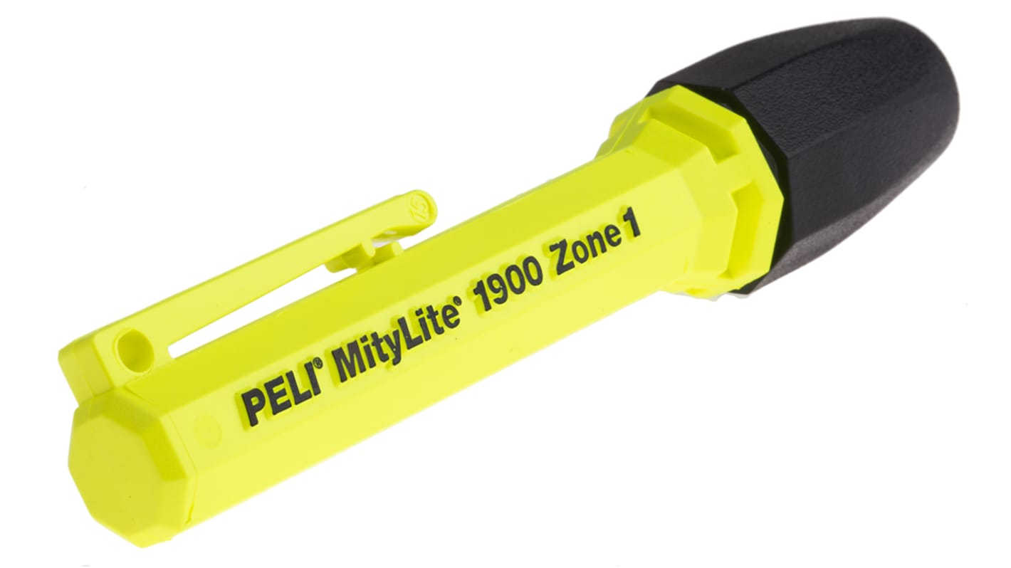 Peli 1900 Taschenlampe Xenon Gelb im Plastik-Gehäuse, 11 lm / 45 m, 104 mm ATEX-Zulassung