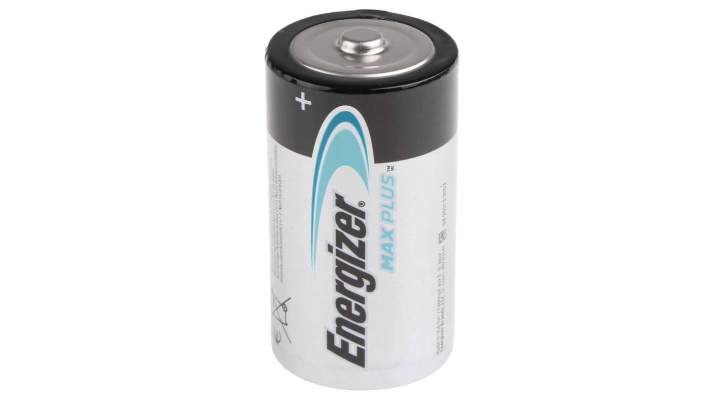 Piles D 1.5V Alcaline Energizer, 2.75Ah