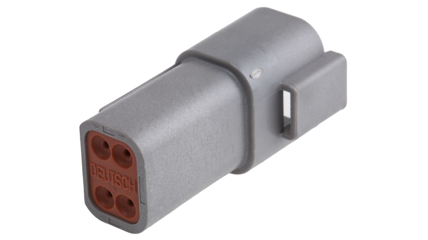 Conector de automoción Deutsch DT Hembra de 4 vías