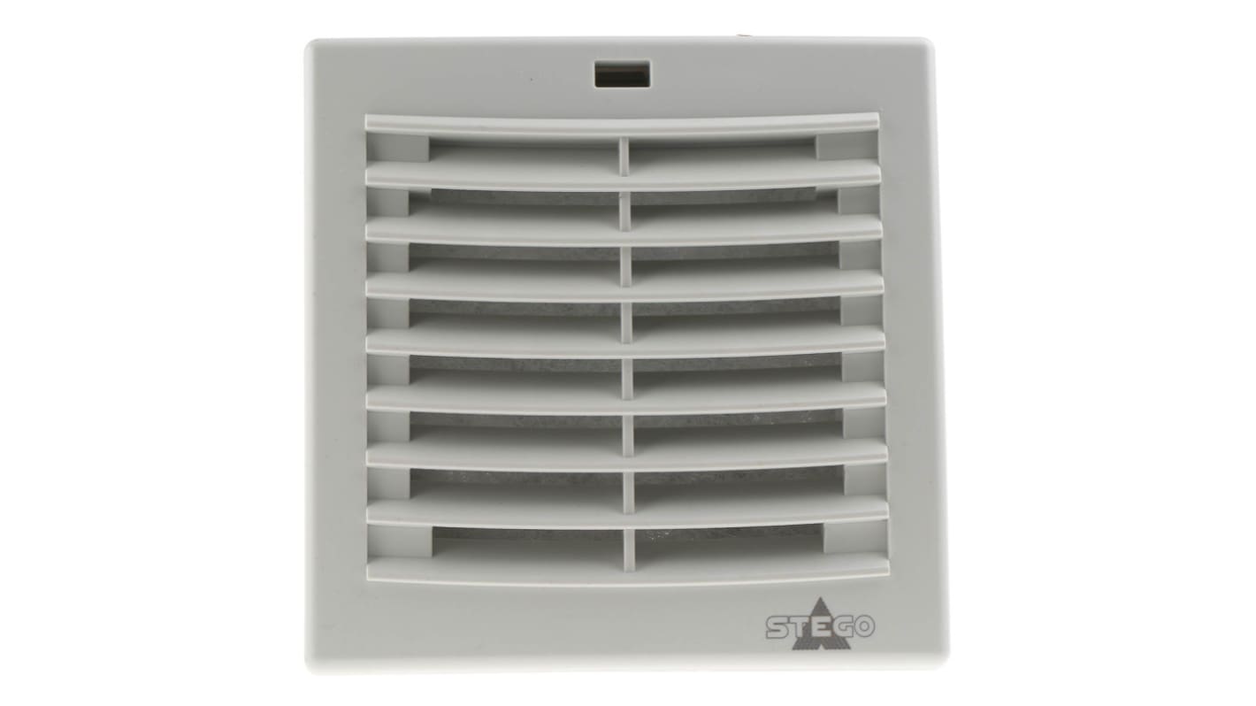 Ventilateur à filtre STEGO, 13m³/h, 230 V c.a., 120 x 120mm