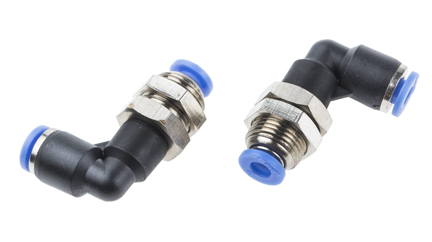 Adaptateur de traversée de cloison RS PRO vers Enfichable 4 mm Enfichable 4 mm