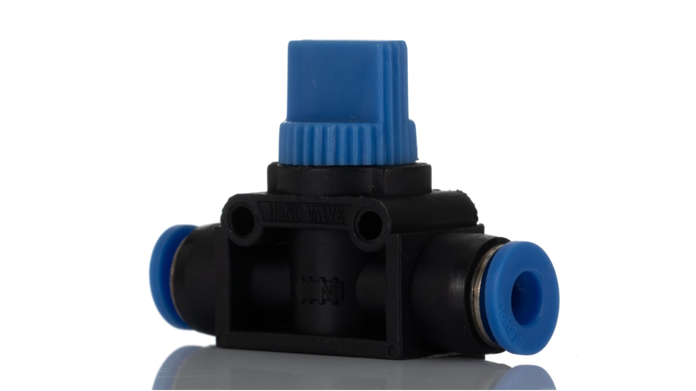 RS PRO HVFF Pneumatik-Steuerventil, manuell, Pneumatic Relay 8mm, Polyoxymethylene