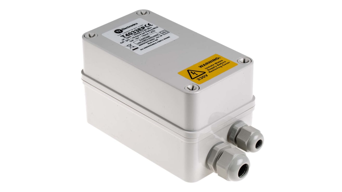 RS PRO Linearnetzteil Geschlossen 230V ac Input / 24V ac Output, 4A , Eingebettet 96VA L. 187.2mm B. 122.2mm T. 89.9mm