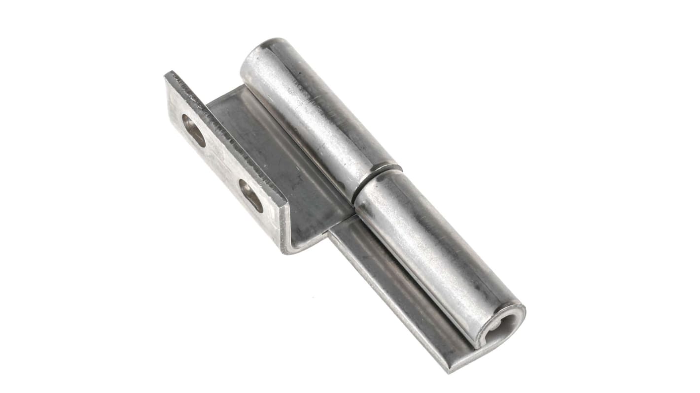1213528 Stainless Steel Concealed Hinge, Screw Fixing, 80mm x