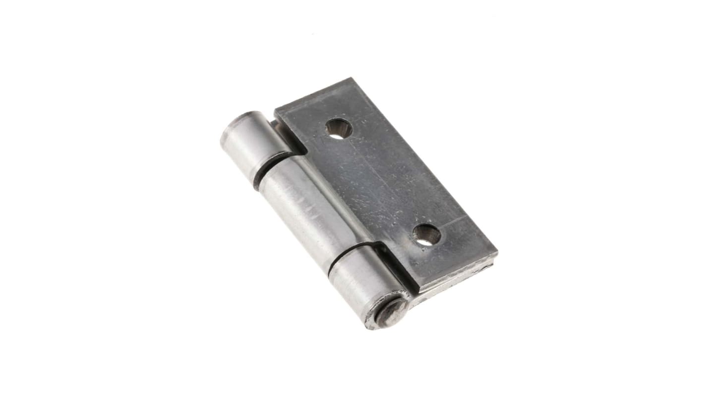 Pinet Stainless Steel Butt Hinge, Screw Fixing, 40mm x 40mm x 2mm
