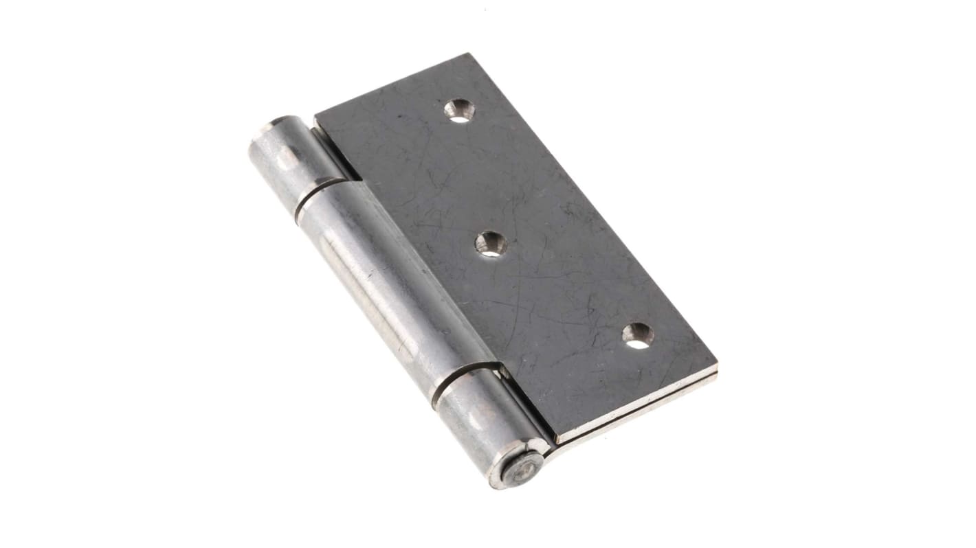 Pinet Stainless Steel Butt Hinge, Screw Fixing, 70mm x 70mm x 2mm
