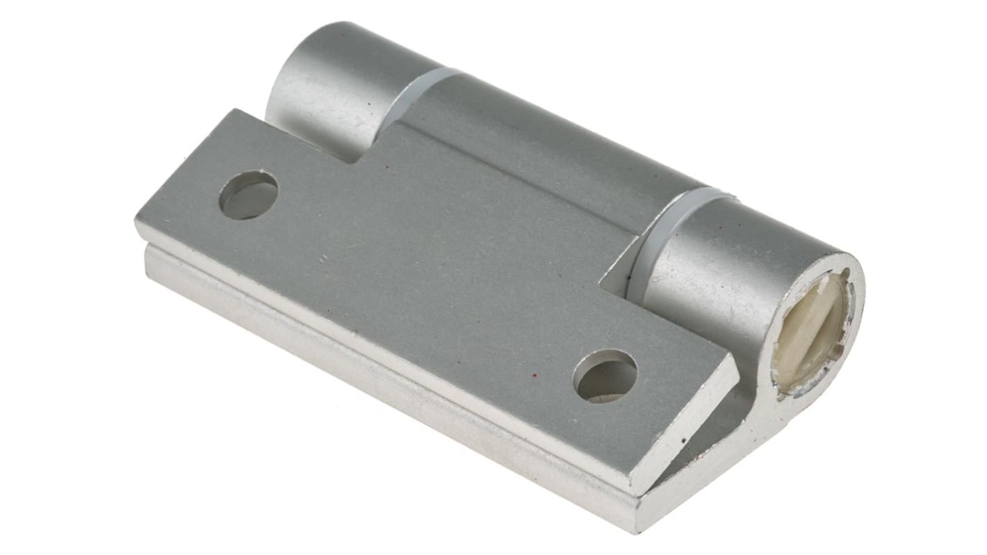 7214260 Aluminium Spring Hinge, Screw Fixing, 67mm x 55mm x 4