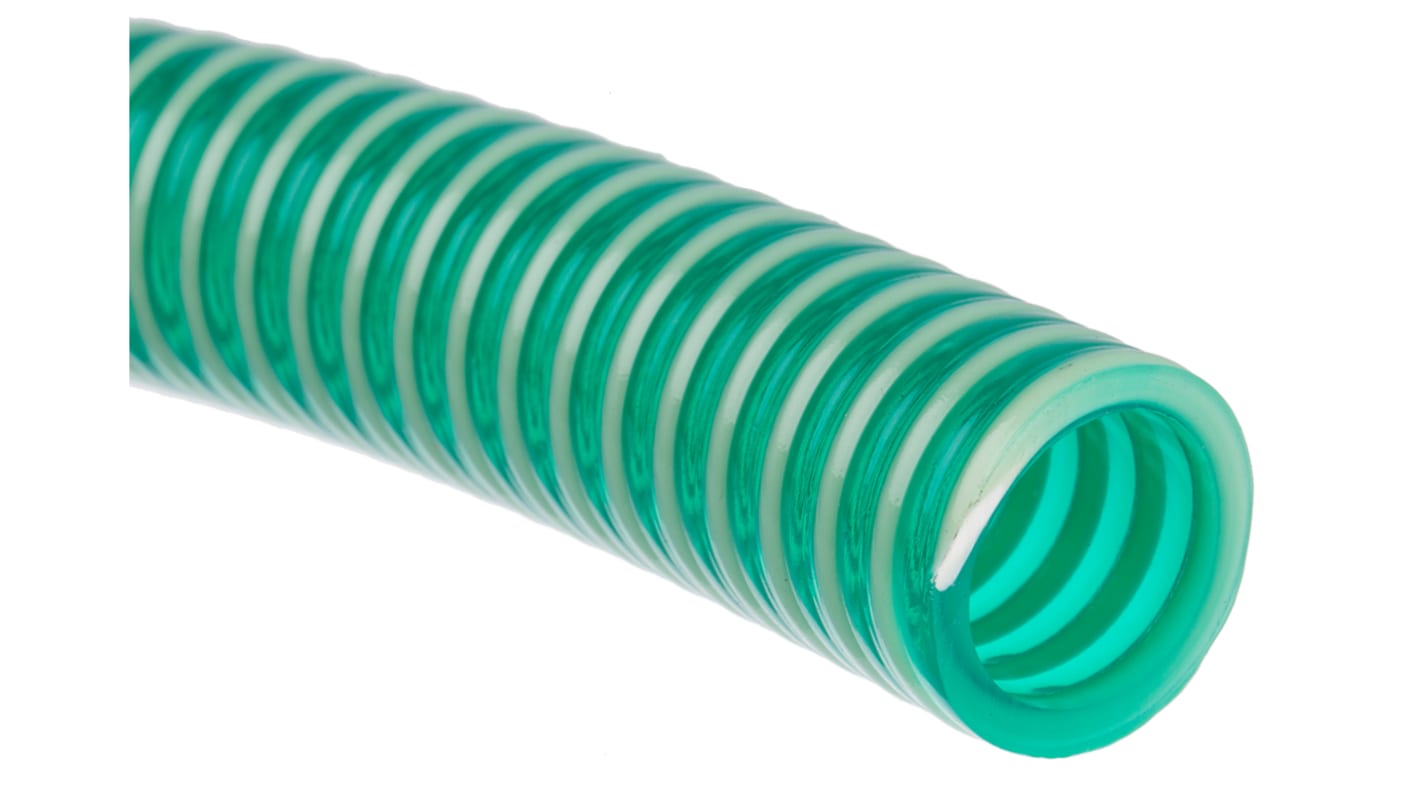 Manguera reforzada RS PRO de PVC Verde, long. 5m, Ø int. 19mm, para Industrial