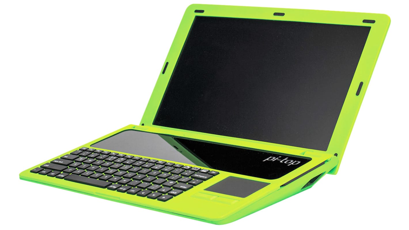 Display LCD Pi-Top Laptop, Green (UK) de 13.3pulgada