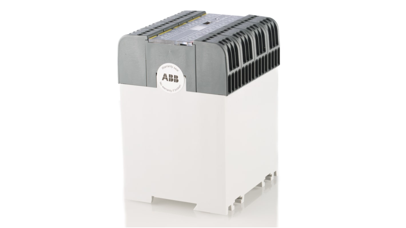 ABB S46 v2 biztonsági vezérlő, 46, 24 bemenet, 16 kimenet, 24 V DC, IP20, IP40, 90 x 84 x 118 mm