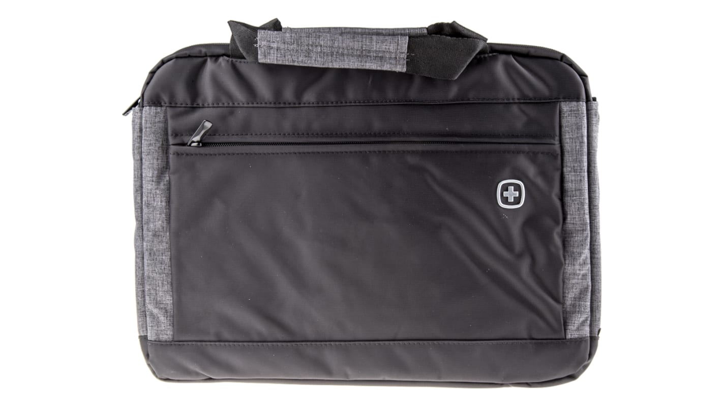 Maletín para portátil Wenger SwissGear 14plg Negro Nylon Maletín, 406.4 x 304.8 x 50.8mm