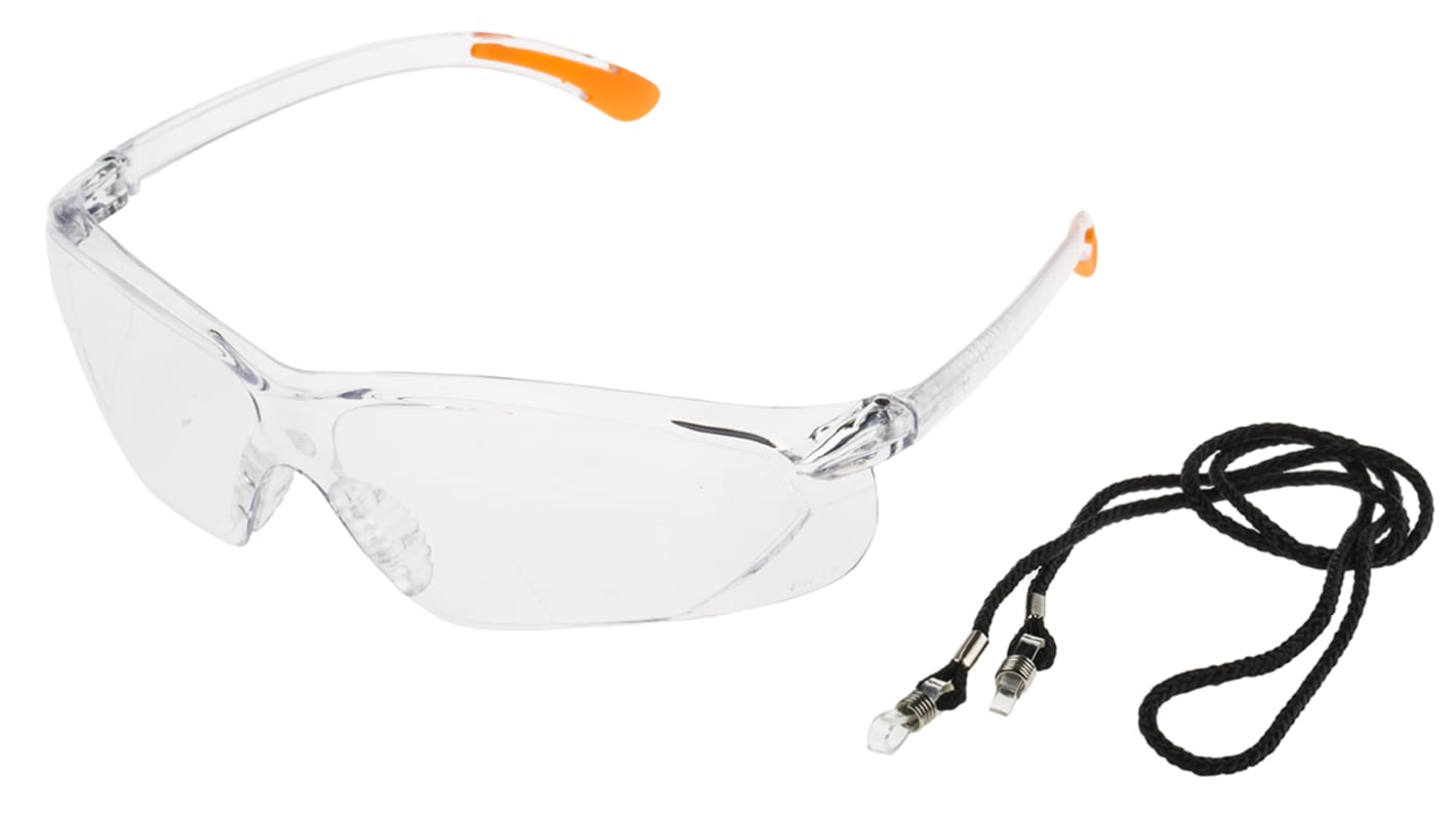 RS PRO Sikkerhedsbriller, Klart glas