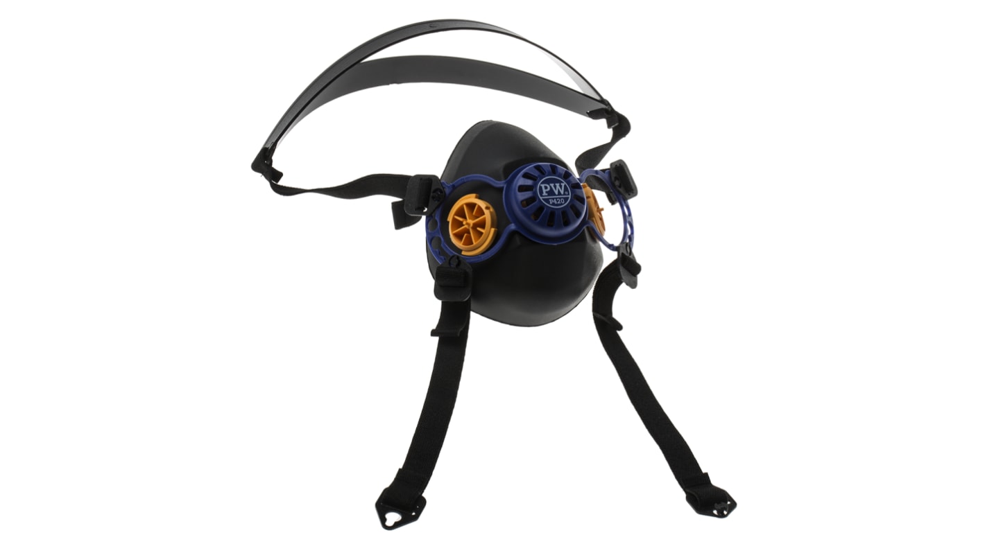 RS PRO Half-Type Respirator Mask, Hypoallergenic