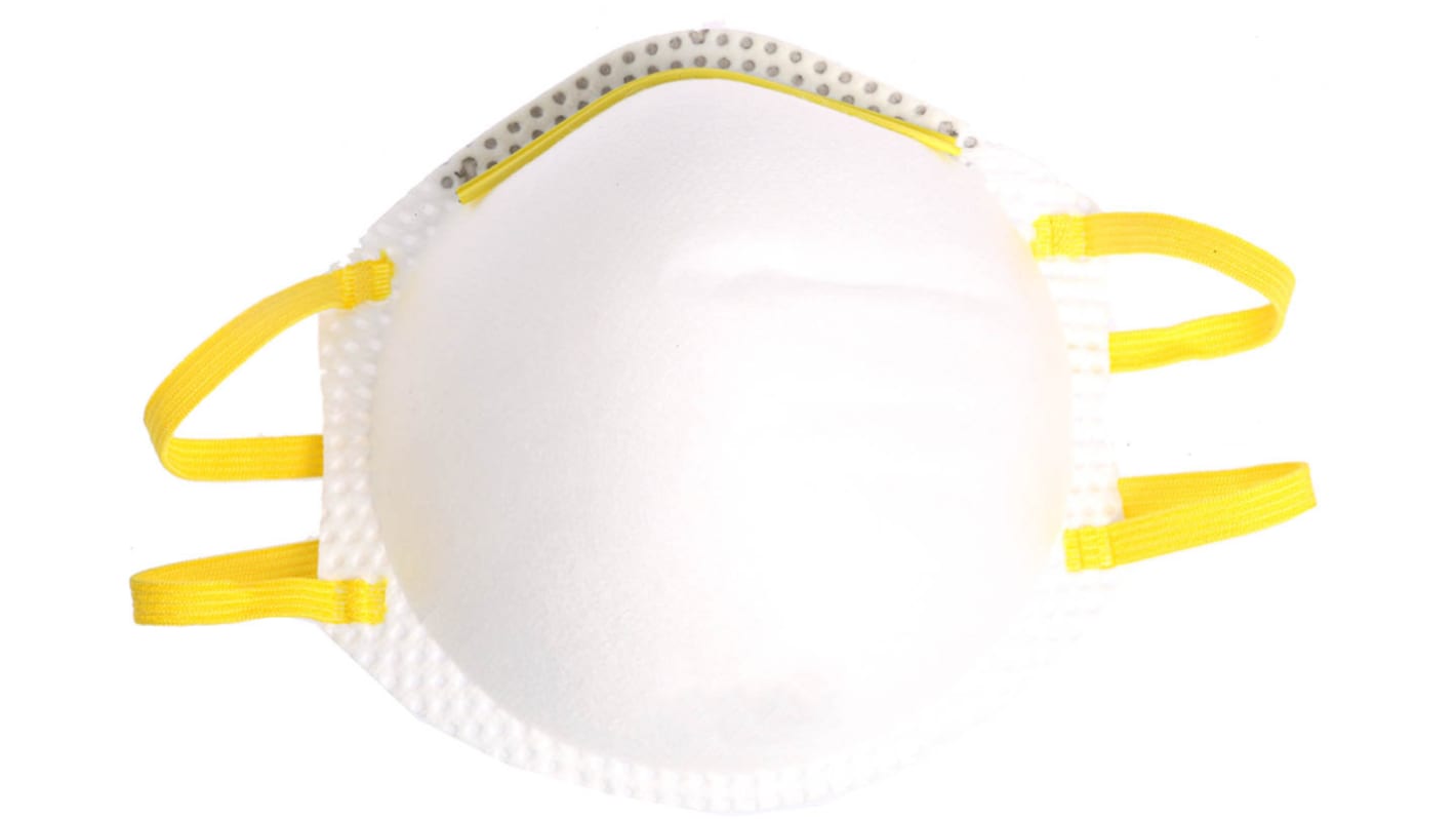 Masque respiratoire jetable RS PRO FFP1, sans soupape,  avec clip nasal réglable