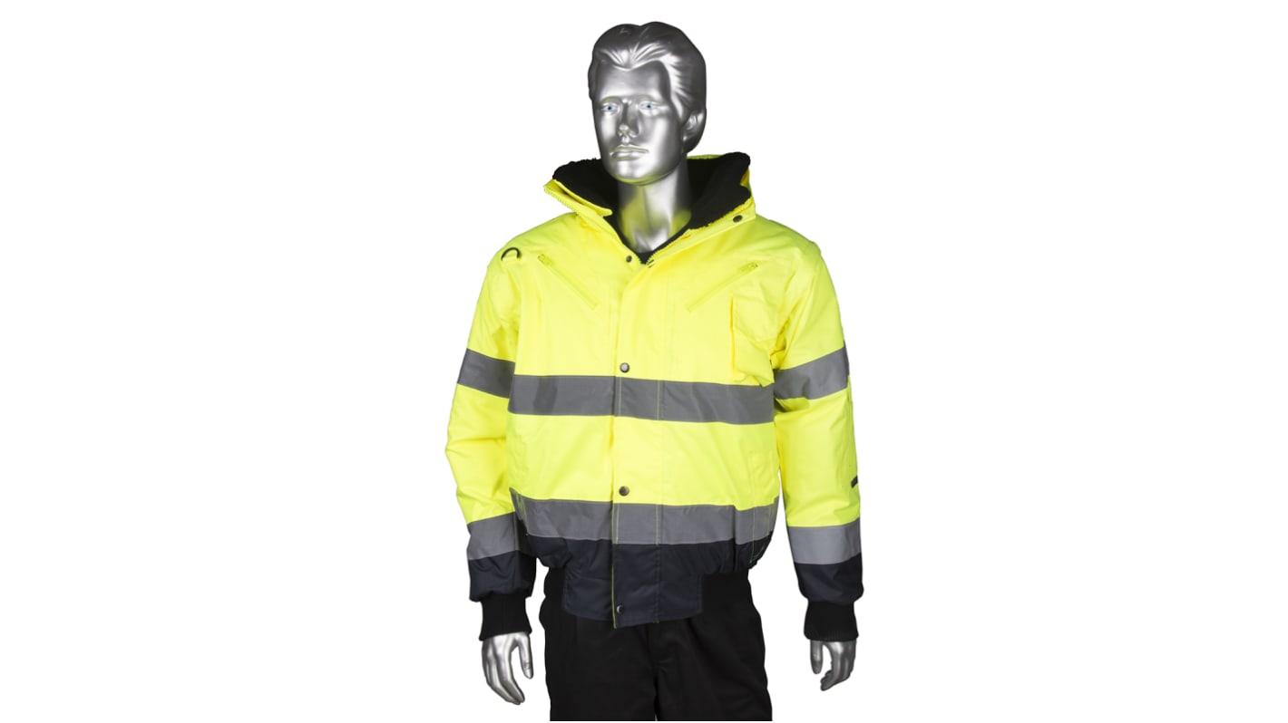 Veste Bomber haute visibilité RS PRO Imperméable, Jaune, taille S, Homme