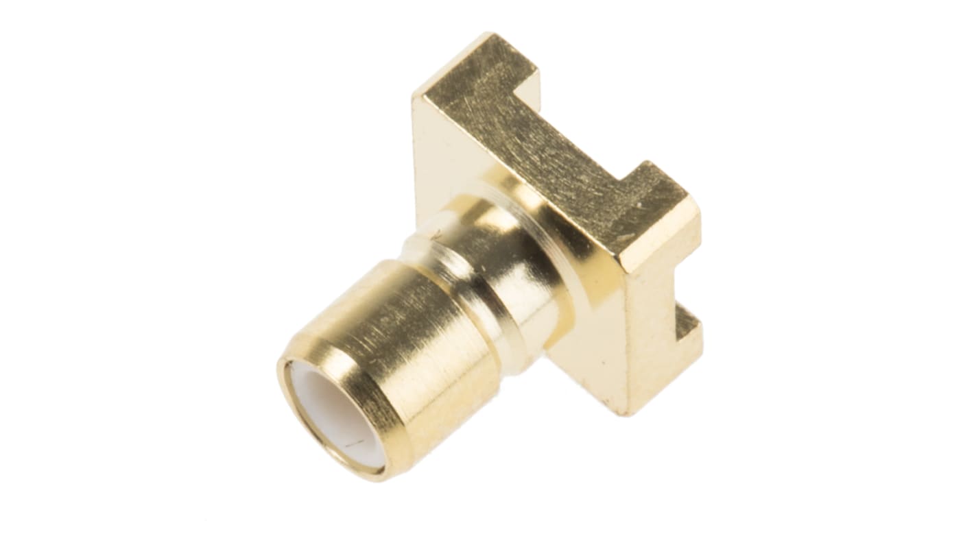 RS PRO, jack Surface Mount SMB Connector, 50Ω, Solder Termination, Straight Body