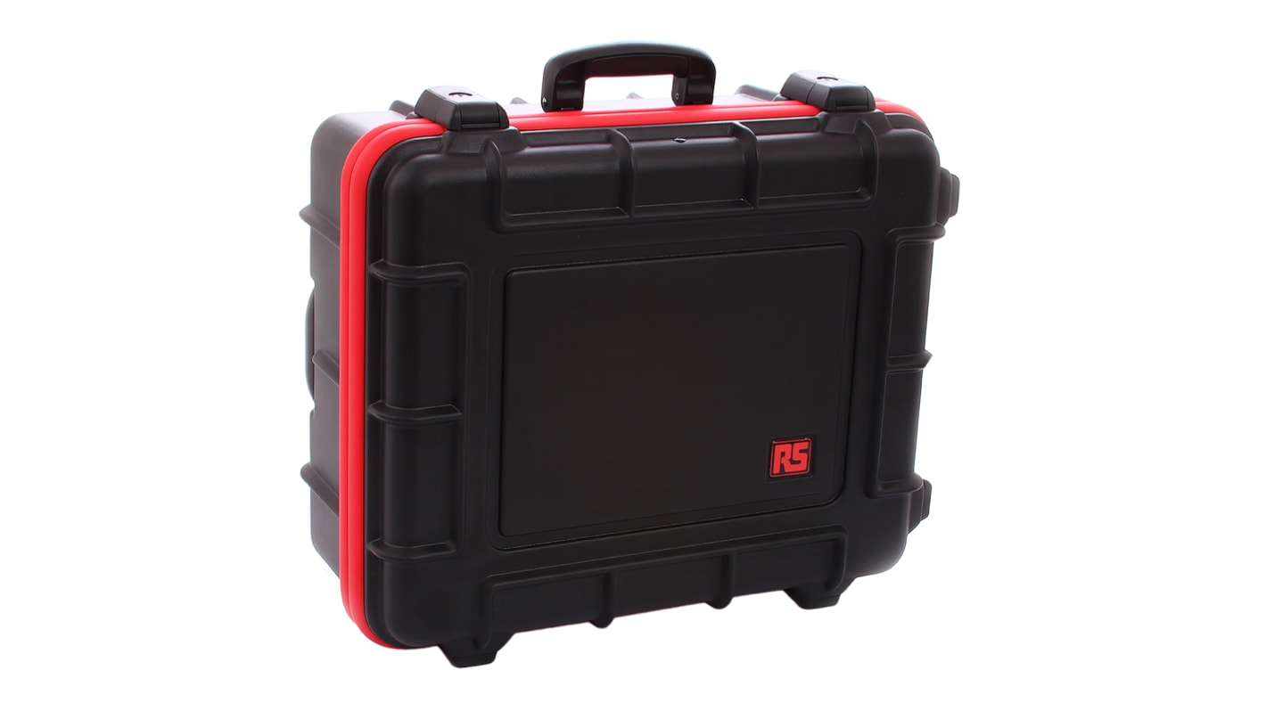 RS PRO Plastic Tool Case, with 2 Wheels, 560 x 460 x 195mm