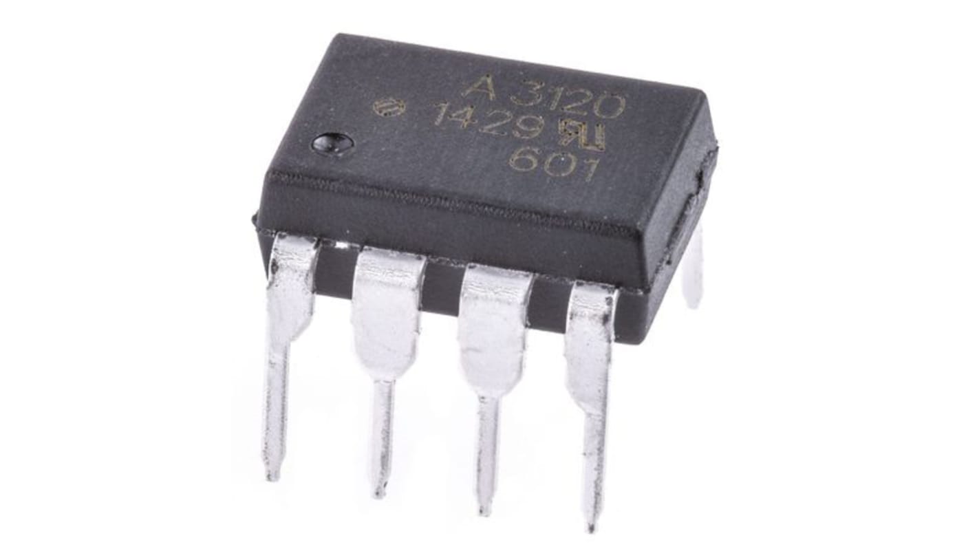 Broadcom HCPL Optokoppler / MOSFET-Out DIP, Isolation 3750 V eff.