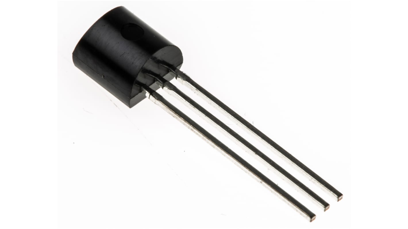 Sensor de temperatura LM35DZ/NOPB, encapsulado TO-92 3 pines, interfaz Analógico