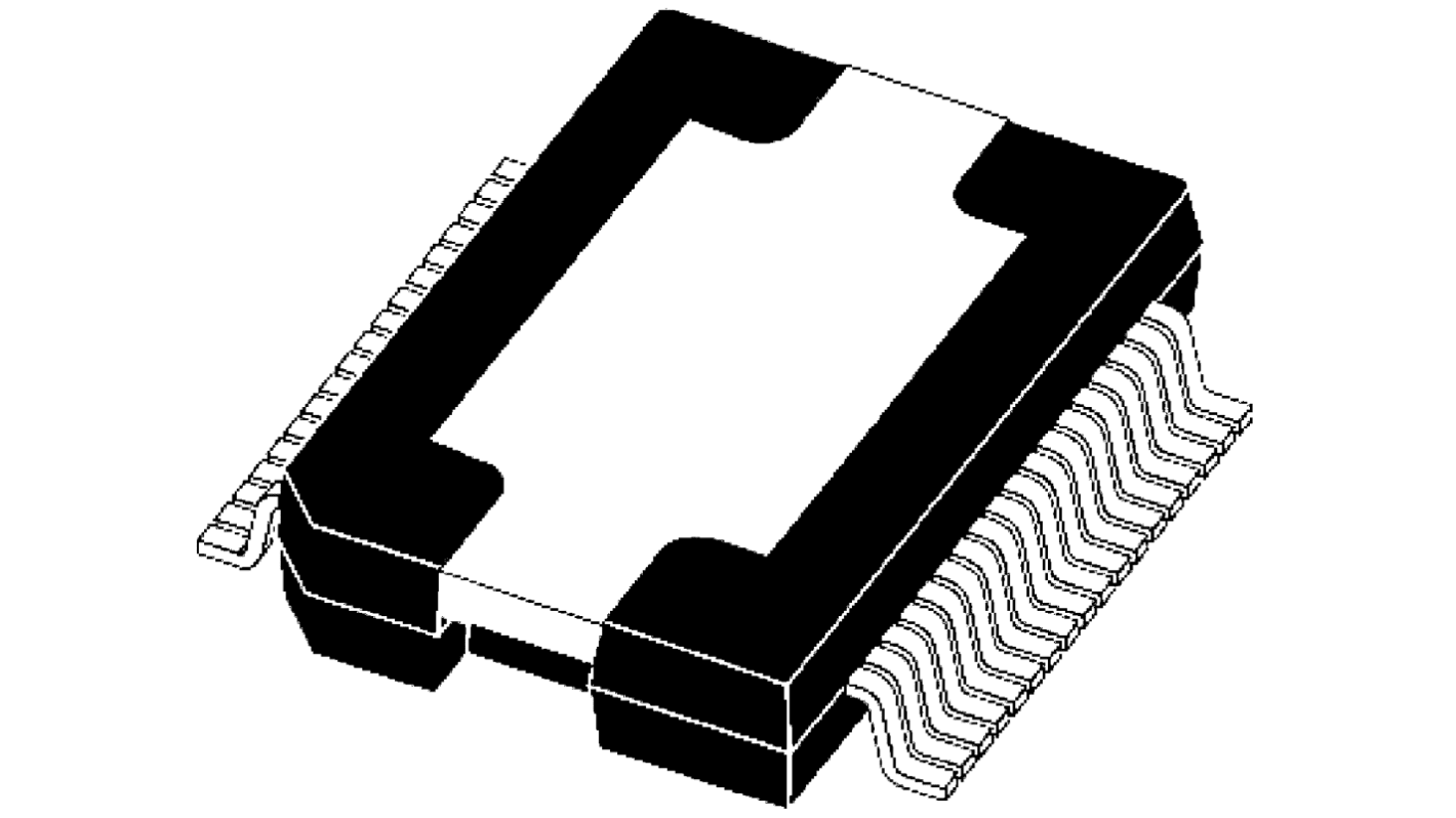 STMicroelectronics Power Switch IC Halbleiterausgang Hochspannungsseite 0.2Ω 45 V max. 8 Ausg.